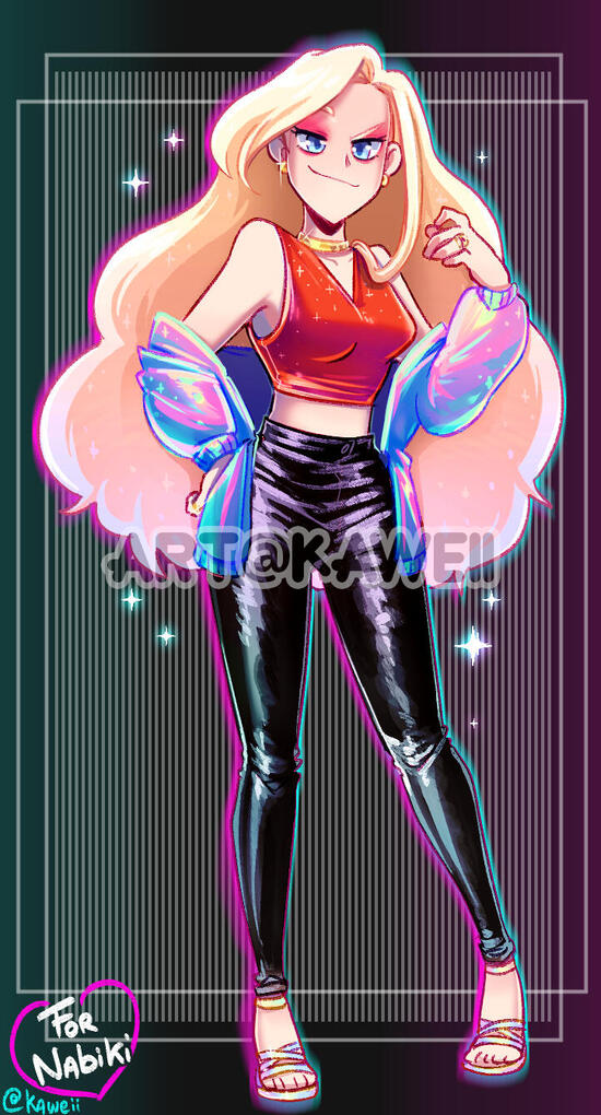 Fullbody fullcolored - simple background