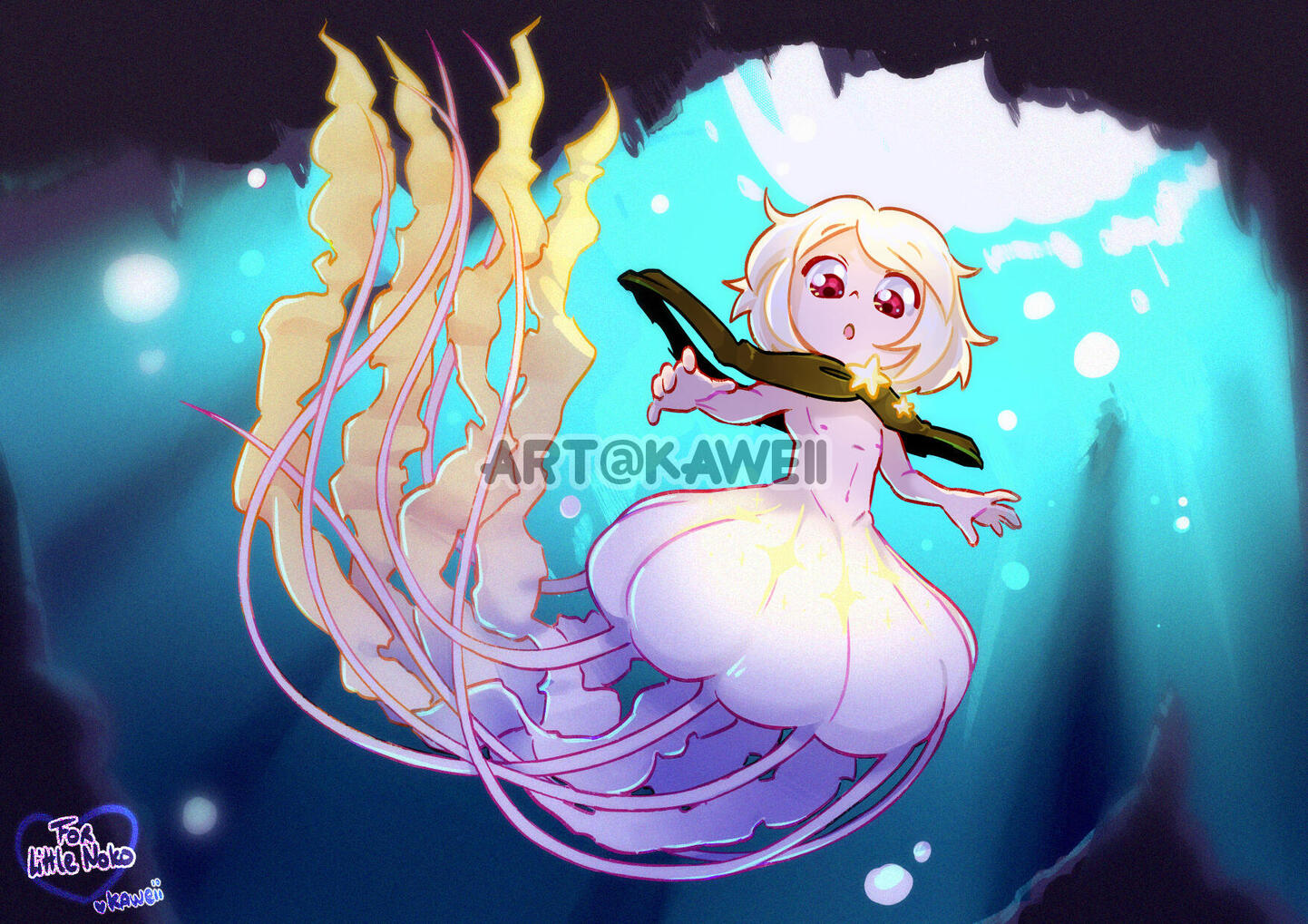 Chibi Full colored + Complexe background