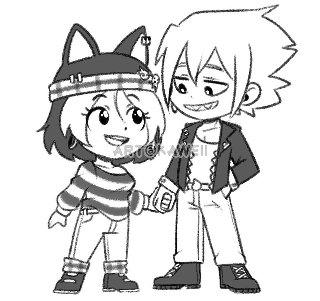 2 Chibi sketch