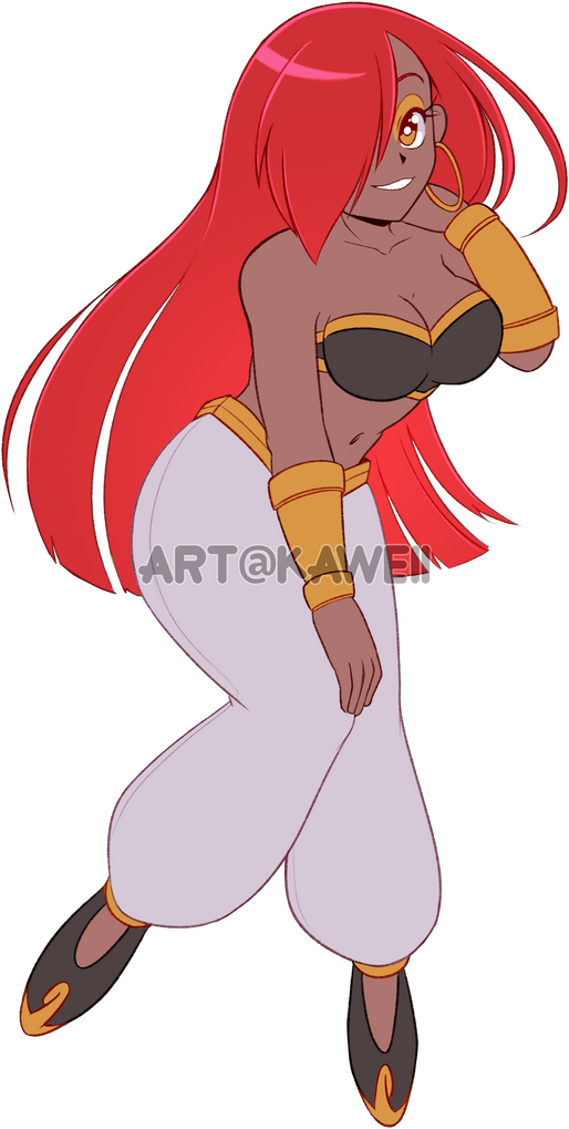 Full body Flat colored