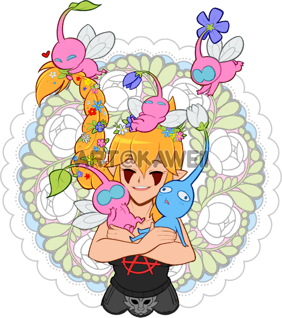 Halfbody Flat colored