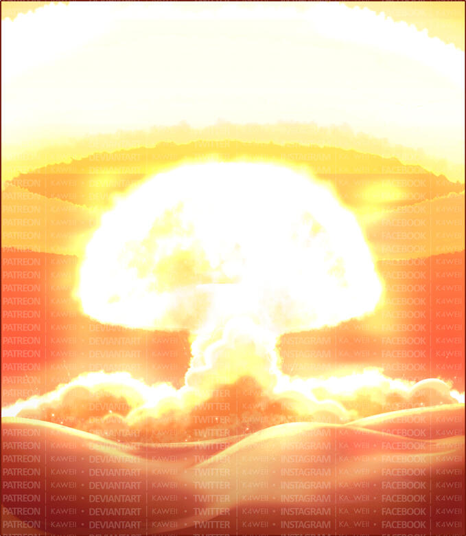 #1) Background sample made for an illustration commission