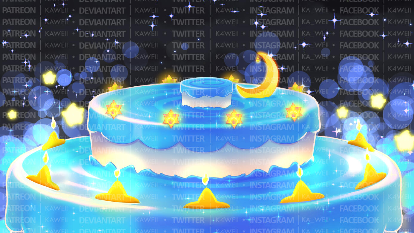 #4) Background sample made for an illustration commission